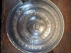 FO Dewey CO Armspear Kerosene Railroad Lantern MACBETH barrel Globe, Super Clean