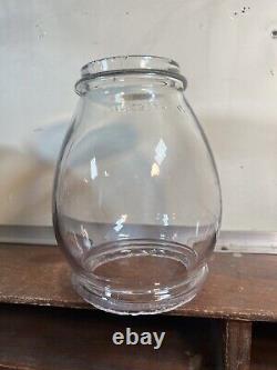 FO Dewey CO Armspear Kerosene Railroad Lantern MACBETH barrel Globe, Super Clean