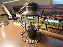 GREAT NORTHERN RAILROAD LANTERN ADAMS &WESTLAKE CO. ADLAKE RELIABLE GNRy 1897