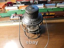 GREAT NORTHERN RAILROAD LANTERN ADAMS &WESTLAKE CO. ADLAKE RELIABLE GNRy 1897