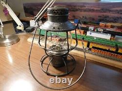 GREAT NORTHERN RAILROAD LANTERN ADAMS &WESTLAKE CO. ADLAKE RELIABLE GNRy 1897