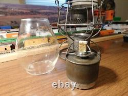 GREAT NORTHERN RAILROAD LANTERN ADAMS &WESTLAKE CO. ADLAKE RELIABLE GNRy 1897