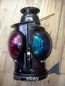 Gulf Colorado & Santa Fe GC & SF RY Handlan Railroad Caboose Lamp Marker Lantern