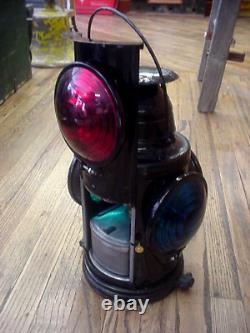 Gulf Colorado & Santa Fe GC & SF RY Handlan Railroad Caboose Lamp Marker Lantern