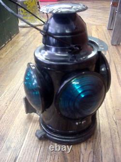 Gulf Colorado & Santa Fe GC & SF RY Handlan Railroad Caboose Lamp Marker Lantern