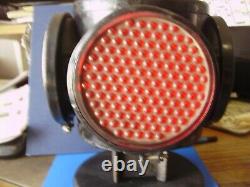 HANDLAN 4 WAY RAILROAD SWITCH LANTERN WithTHICK BUBBLE GLASS LENS