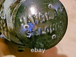 Handlan St. Louis Railroad Lantern Blue Glass Lens