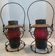 Handlan St. Louis Railroad Lantern Lot Of 2