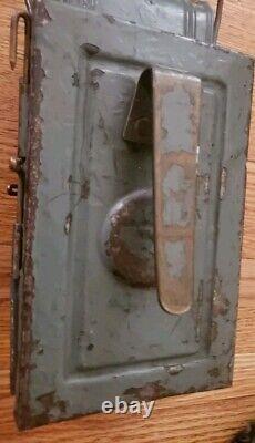 J. Kampschulte & Co Osnabruck German Railroad Miner's Lantern WWII Era