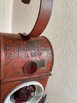 Kenyon Serilight Road Warning Railway Paraffin Hazard Safety Lamp