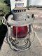 Lehigh Valley Railroad Lantern Withred Globe