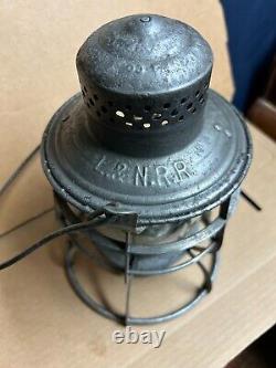 Louisville & Nashville Railroad Lantern Macbeth Cast Globe L&N Railway Lamp