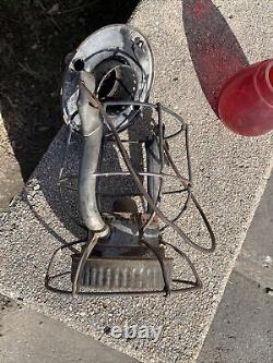 Maine Central Railroad Lantern WithRed Globe