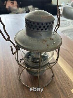 New York Central System Railroad Lantern Adlake 400 Kero NYCS with Adlake Globe