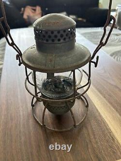 New York Central System Railroad Lantern Adlake 400 Kero NYCS with Adlake Globe