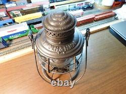 New York New Haven & Hartford Railroad Lantern A & W Company N. Y. N. H. &h. Rr 1888