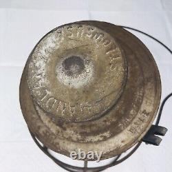 ORIGINAL Vintage Handlan St. Louis Railroad Lantern with Handlan #6 Clear Globe