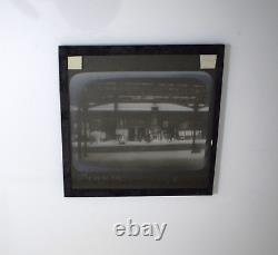 PENRITH RAILWAY STATION CUMBRIA ENGLAND DATED 1898 Magic Lantern Slide PHOTO