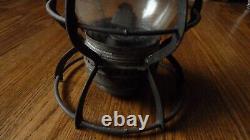 Pennsylvania Railroad Lantern Prr Glass Globe Keystone No 39