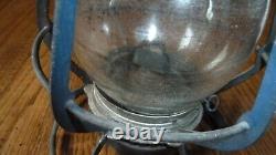 Pennsylvania Railroad Lantern Prr Glass Globe Keystone No 39