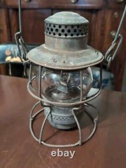 Pennsylvania Railroad PRR Adams Adlake Kero Kerosene Train Lantern