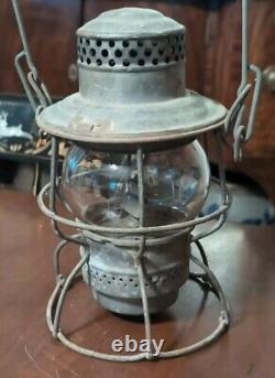 Pennsylvania Railroad PRR Adams Adlake Kero Kerosene Train Lantern