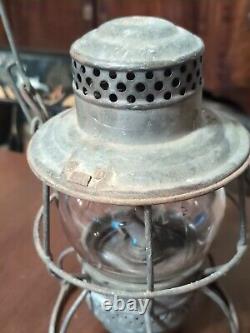 Pennsylvania Railroad PRR Adams Adlake Kero Kerosene Train Lantern