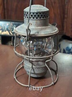 Pennsylvania Railroad PRR Adams Adlake Kero Kerosene Train Lantern