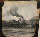 Rare Antique 1800s Pennsylvania Railroad Seashore Railroad Train Lantern Slide