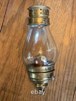 Railroad Locomotive Cab Lamp Lantern from Steam Engine Cab