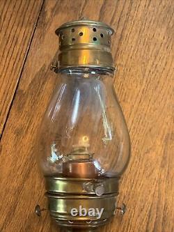 Railroad Locomotive Cab Lamp Lantern from Steam Engine Cab