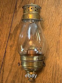 Railroad Locomotive Cab Lamp Lantern from Steam Engine Cab