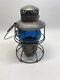 Rare 1957 Adlake-kero 300 N. S. S. Ry Railroad Lantern Blue Globe Usa Canada