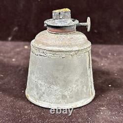 Rare Antique 1870's Fixed Globe P&R Railroad RR Caboose Lamp Lantern