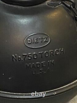 Rare Antique Dietz No. 750 Torch / Lantern Highway / Railroad Mint Condition