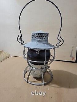 Rare Antique Dressel Arlington N. J. Railroad Lantern, E