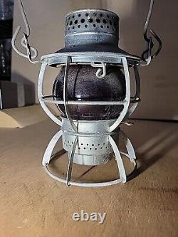 Rare Antique Dressel Arlington N. J. Railroad Lantern, E