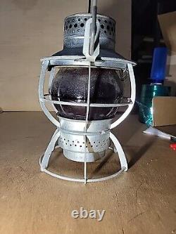 Rare Antique Dressel Arlington N. J. Railroad Lantern, E