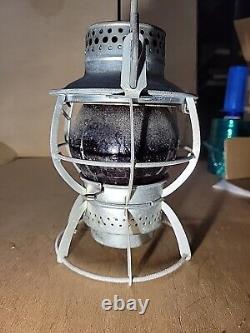 Rare Antique Dressel Arlington N. J. Railroad Lantern, E