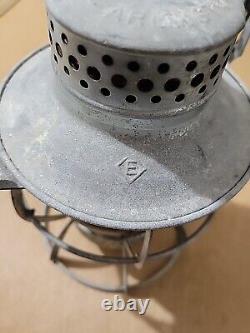 Rare Antique Dressel Arlington N. J. Railroad Lantern, E