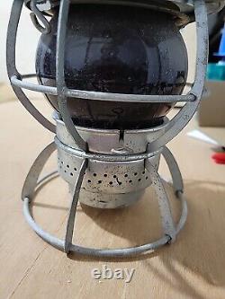 Rare Antique Dressel Arlington N. J. Railroad Lantern, E