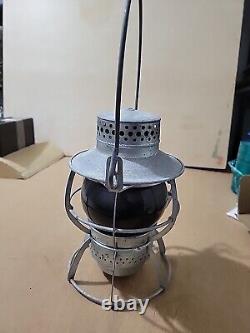 Rare Antique Dressel Arlington N. J. Railroad Lantern, E