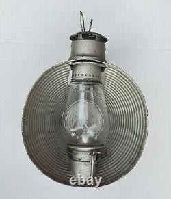 Rare Large C. T. Ham Mfg. Co. Inspectors Railroad Lantern With Clear Globe Train