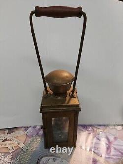 Rare -vintage kerosene lamp railway lantern Yugoslav Railways