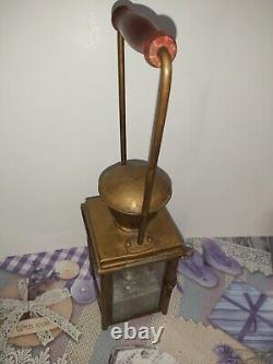 Rare -vintage kerosene lamp railway lantern Yugoslav Railways