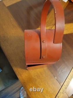 Red Kenyons Kenlite railroad stop lantern from early 1900s