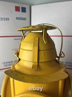 Safety Yellow Handlan Chesapeake & Ohio Railway RR Caboose Switch Lantern