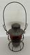 Vintage Adlake Kero Red Globe Railroad Lamp/train Lantern W. T. Co