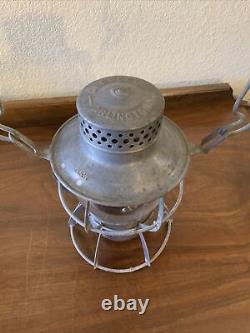 Vintage Antique N&W NORFOLK WESTERN DRESSEL ARLINGTON Handheld Railroad Lantern