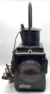 Vintage Antique Rare British Railways West Br(w) Railroad Electric Lantern 19 H